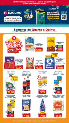 Pré-Visualização do folheto "Nagumo ofertas Quarta e Quinta" da loja Nagumo válido a partir de 20/05/2026