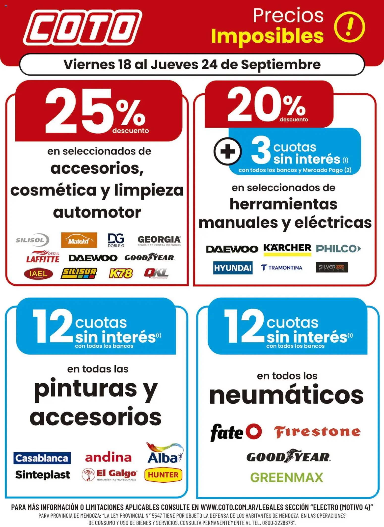 Vista previa del folleto de la tienda Coto válido desde el 18/09/2026 