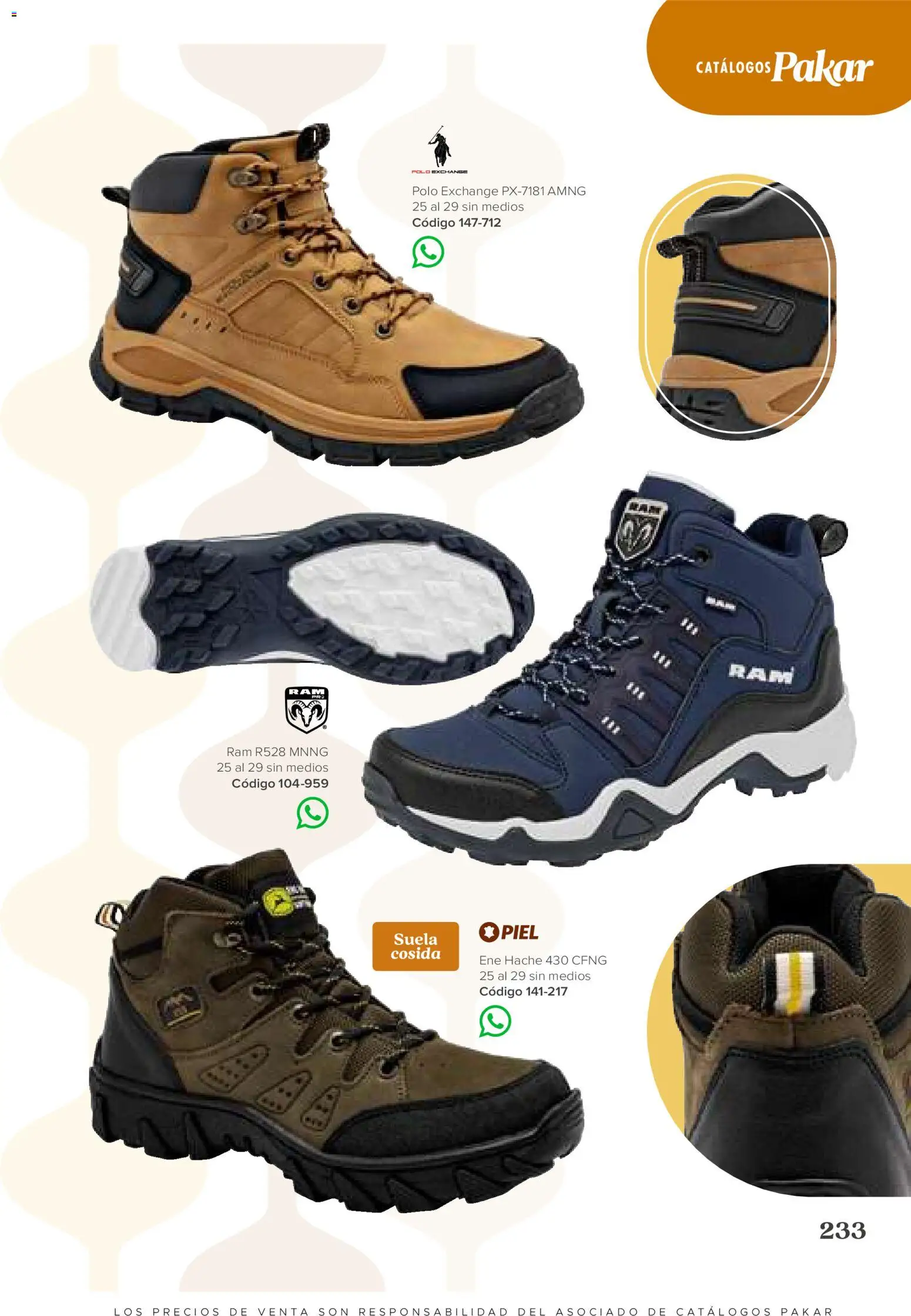 Vista previa las ofertas de la tienda SC Pakar - SC Pakar catálogo Hombre desde el 31/07/2026 