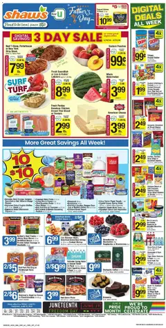 Ad Preview of Shaw's Shaw's Weekly Ad - VT from 06/19/2026