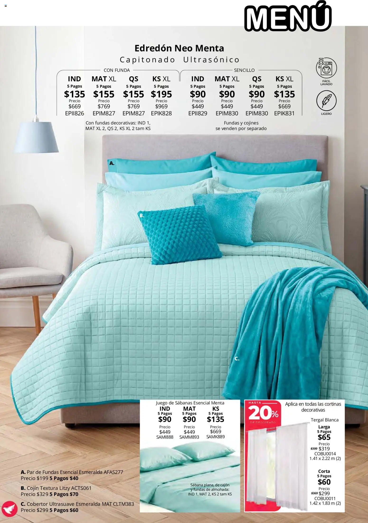 Vista previa las ofertas de la tienda Colchas Concord - Colchas Concord catálogo desde el 15/10/2026 