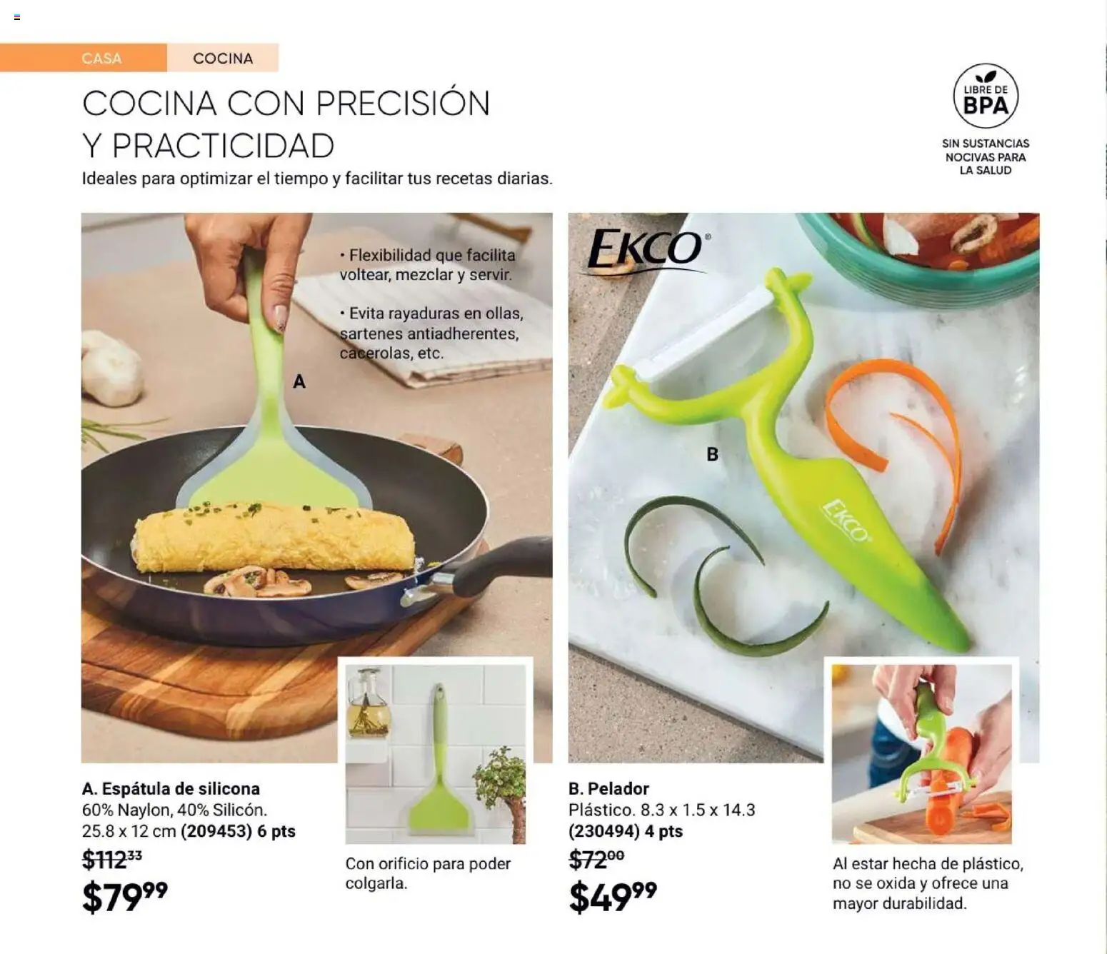 Vista previa las ofertas de la tienda AVON - AVON Casa & Estilo 12 2026 desde el 31/07/2026 - Cocina, Espátula, Pelador