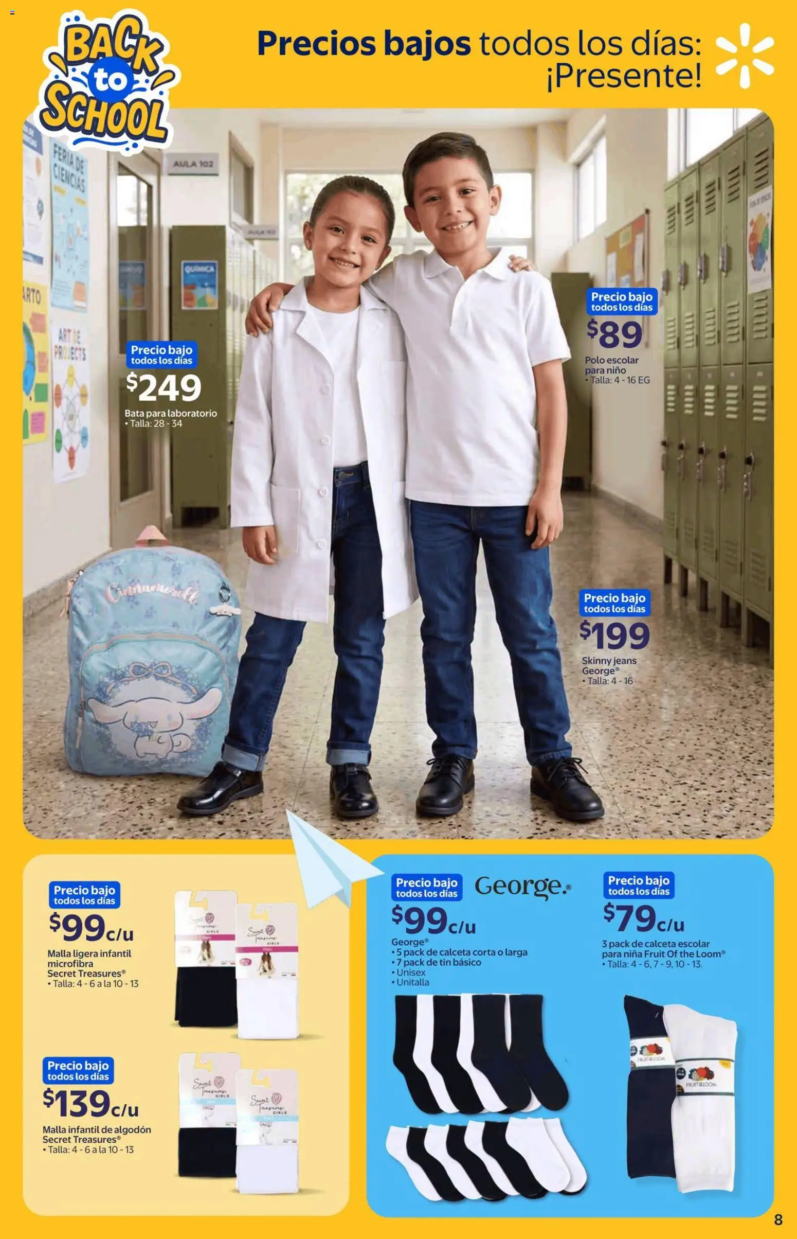 Vista previa las ofertas de la tienda Walmart - Walmart folleto Back to School desde el 13/08/2026 