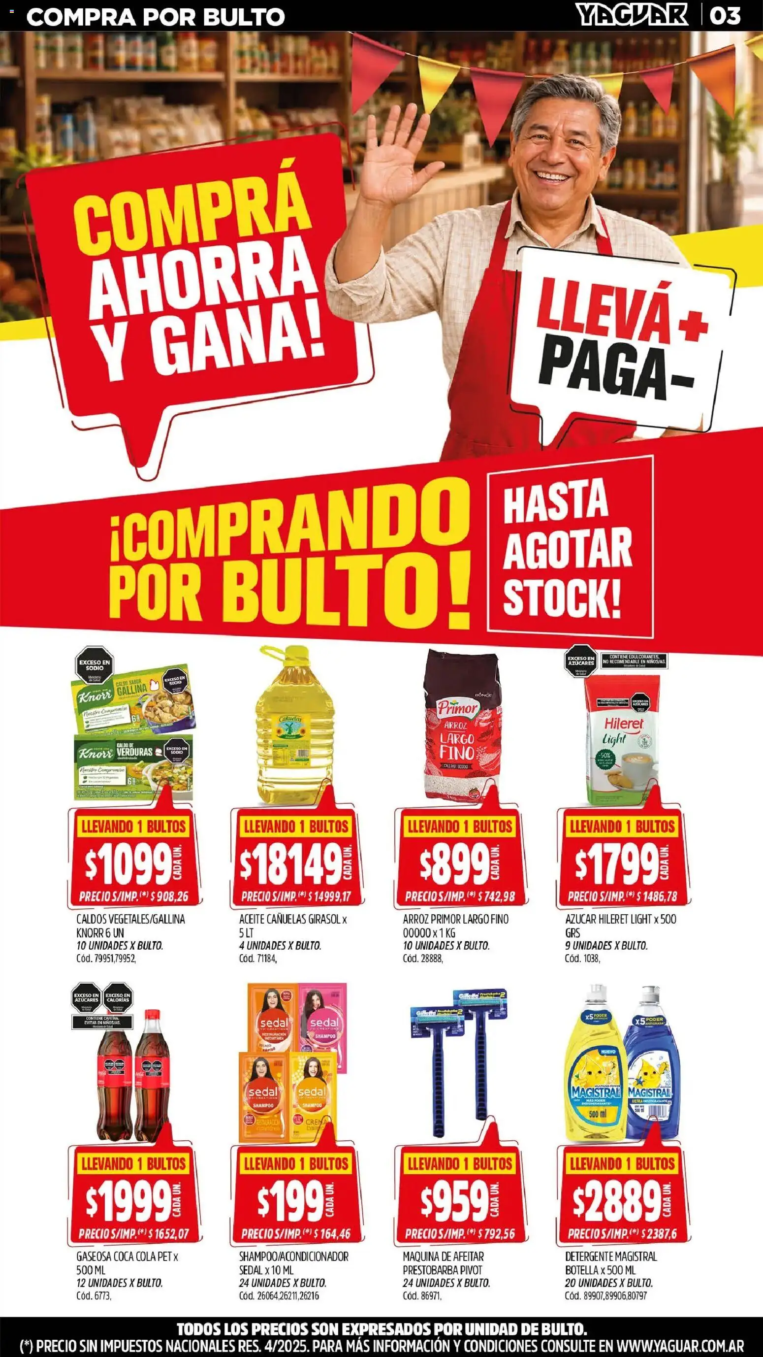 Vista previa del folleto de la tienda Yaguar válido desde el 31/08/2026 