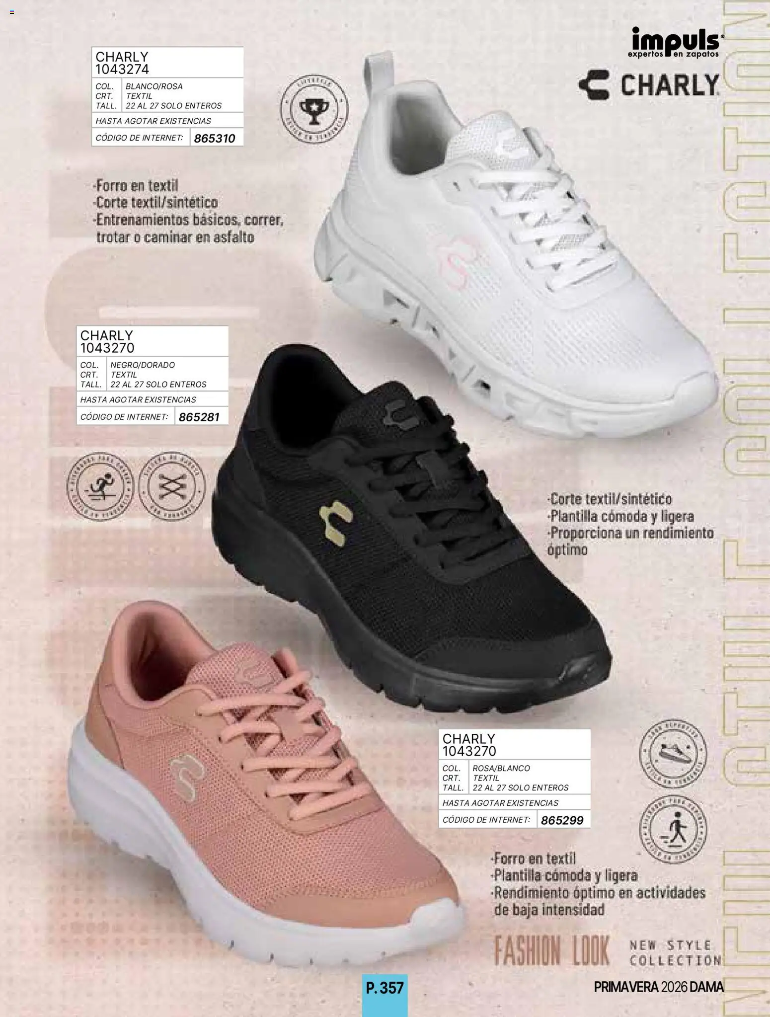 Vista previa las ofertas de la tienda Impuls - Catálogo Primavera desde el 01/01/2026 - Zapatos, Cómoda