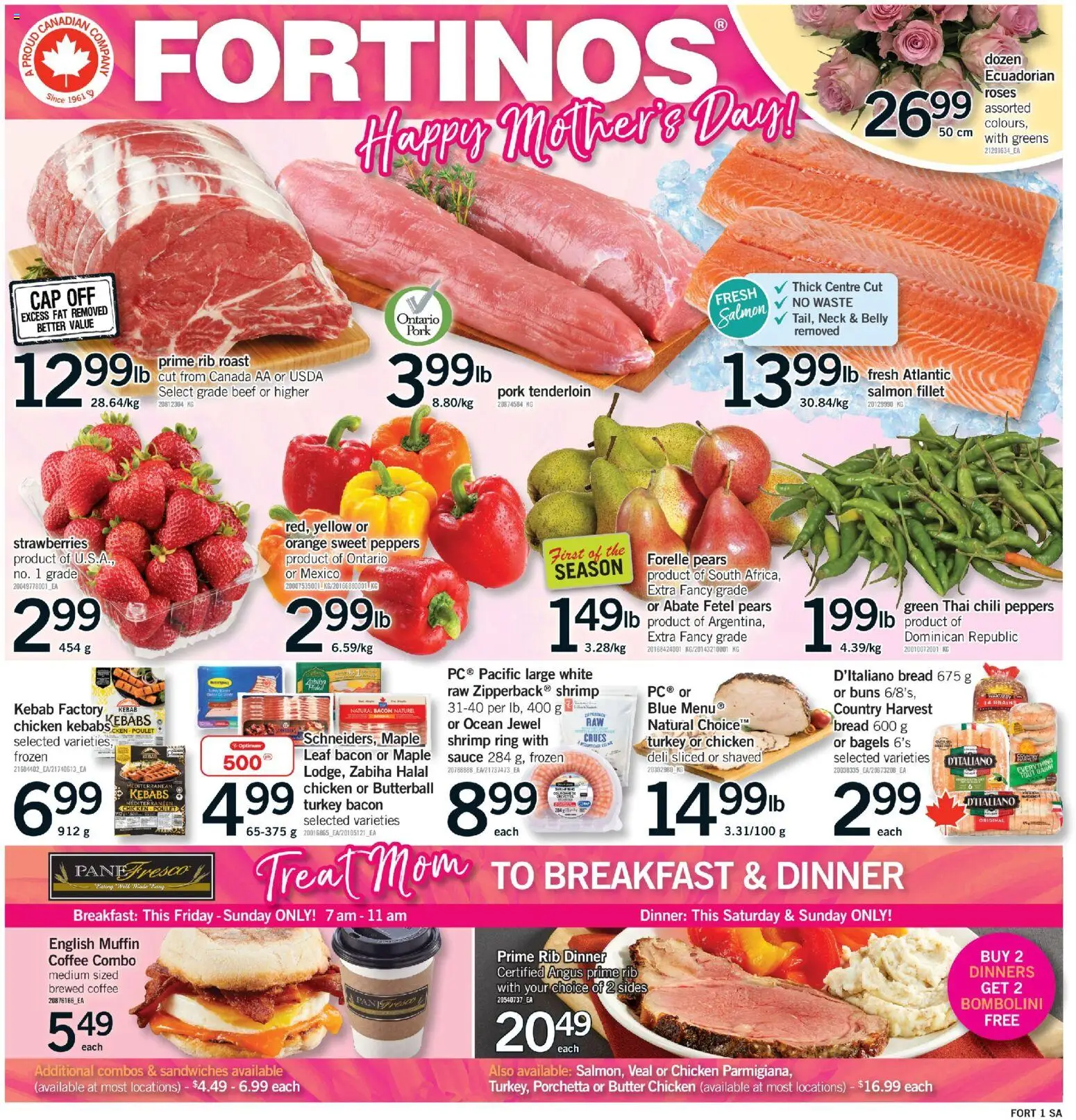 Preview of leaflet Fortinos weekly flyer - Brampton from shop Fortinos is valid from May 07, 2026