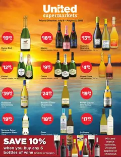Ad Preview of United Supermarkets United Supermarkets Alcohol Flyer from 07/06/2026