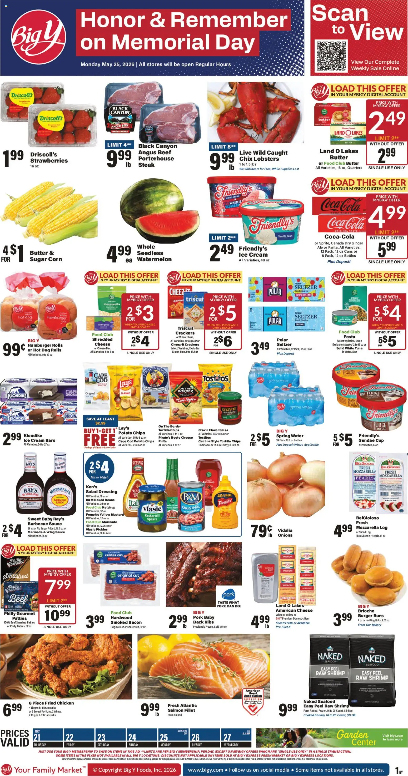 Ad Preview of Big Y Big Y Weekly Ad from 05/21/2026