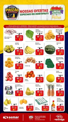 Pré-Visualização do folheto "Semar Supermercado ofertas Terça e Quarta da Feira" da loja Semar Supermercado válido a partir de 04/08/2026