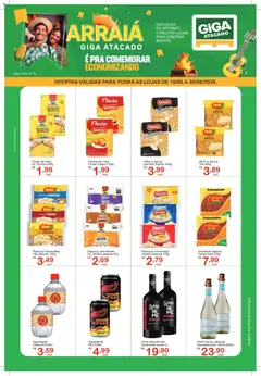Pré-Visualização do folheto "GIGA Atacado ofertas Festival Junino" da loja GIGA Atacado válido a partir de 18/06/2026