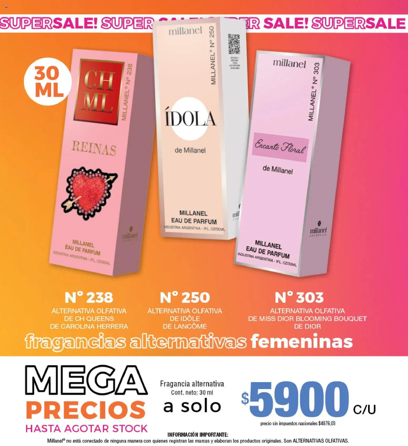 Vista previa del folleto de la tienda Millanel válido desde el 20/07/2026 