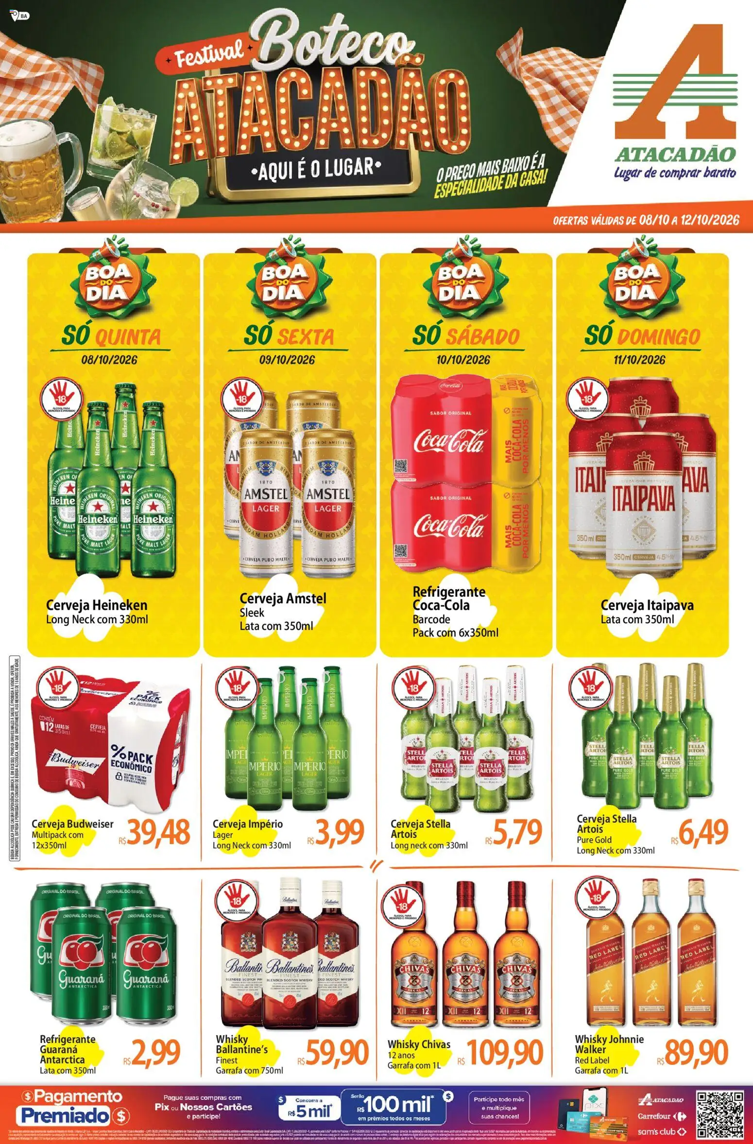 Pré-Visualização do folheto "Atacadão ofertas - BA" da loja Atacadão válido a partir de 08/10/2026