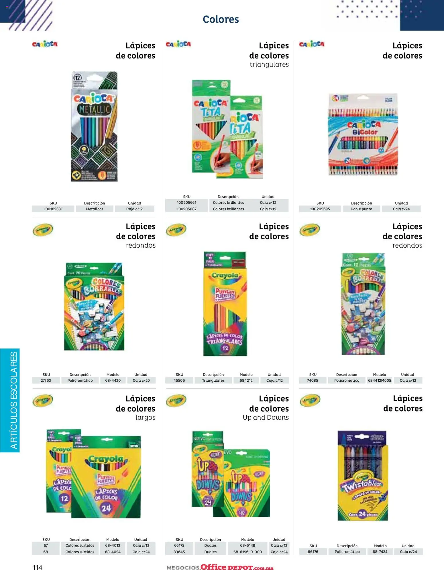 Vista previa las ofertas de la tienda Office Depot - Catálogo 2026 desde el 12/01/2026 
