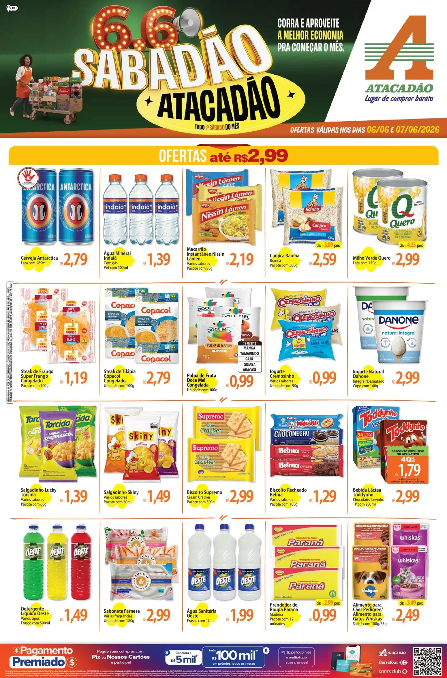 Pré-Visualização do folheto "Atacadão ofertas - DF" da loja Atacadão válido a partir de 06/06/2026