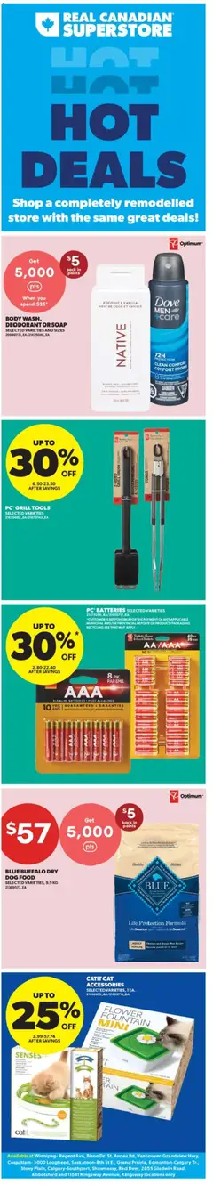 Un aperçu du dépliant Real Canadian Superstore weekly flyer - MB du magasin Real Canadian Superstore est valide à partir 7 mai 2026