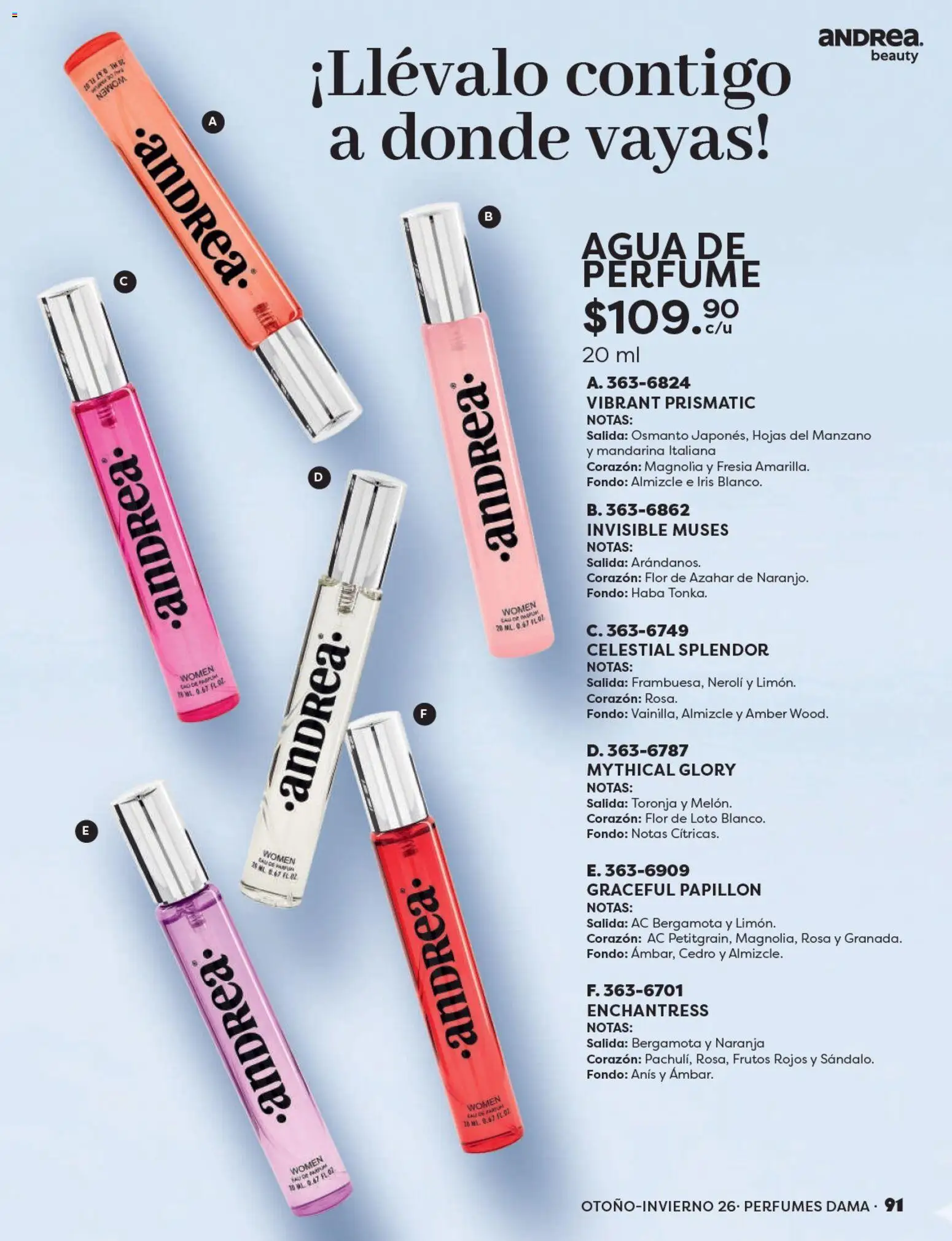 Vista previa las ofertas de la tienda Andrea - Andrea catálogo Beauty desde el 23/08/2026 