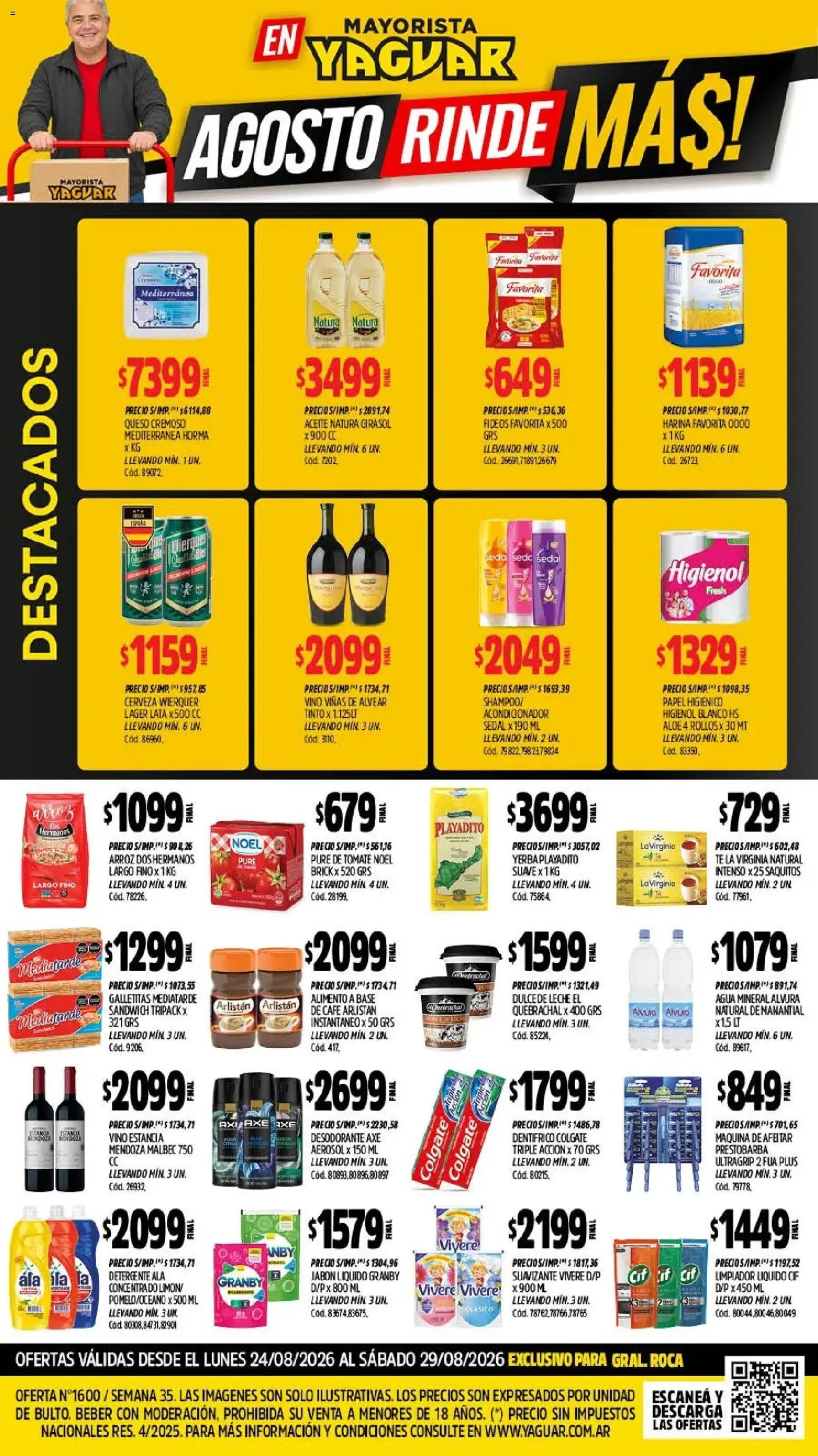 Vista previa del folleto de la tienda Yaguar válido desde el 24/08/2026 