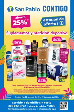 Vista previa las ofertas de la tienda Farmacia San Pablo - Farmacia San Pablo catálogo desde el 02/08/2026 