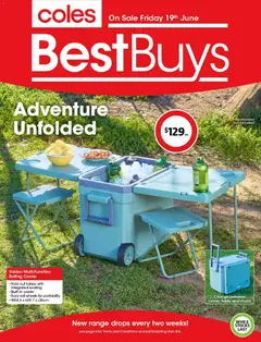 Preview of catalogue Coles Best buys from shop Coles valid 19/06/2026