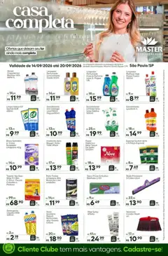 Pré-Visualização do folheto "Master ofertas Casa Completa" da loja Master válido a partir de 14/09/2026