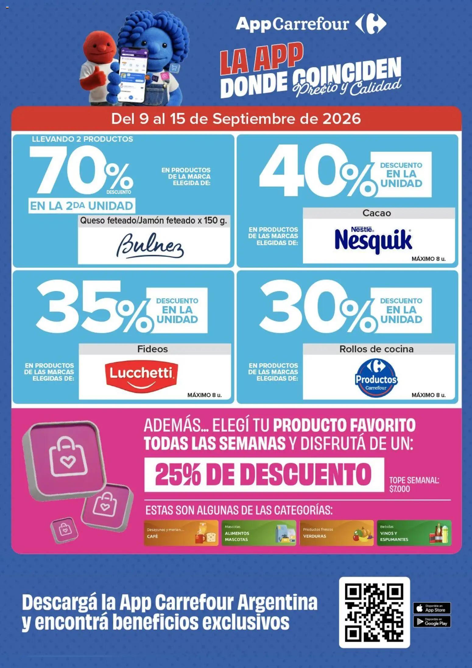 Vista previa del folleto de la tienda Carrefour Market válido desde el 09/09/2026 