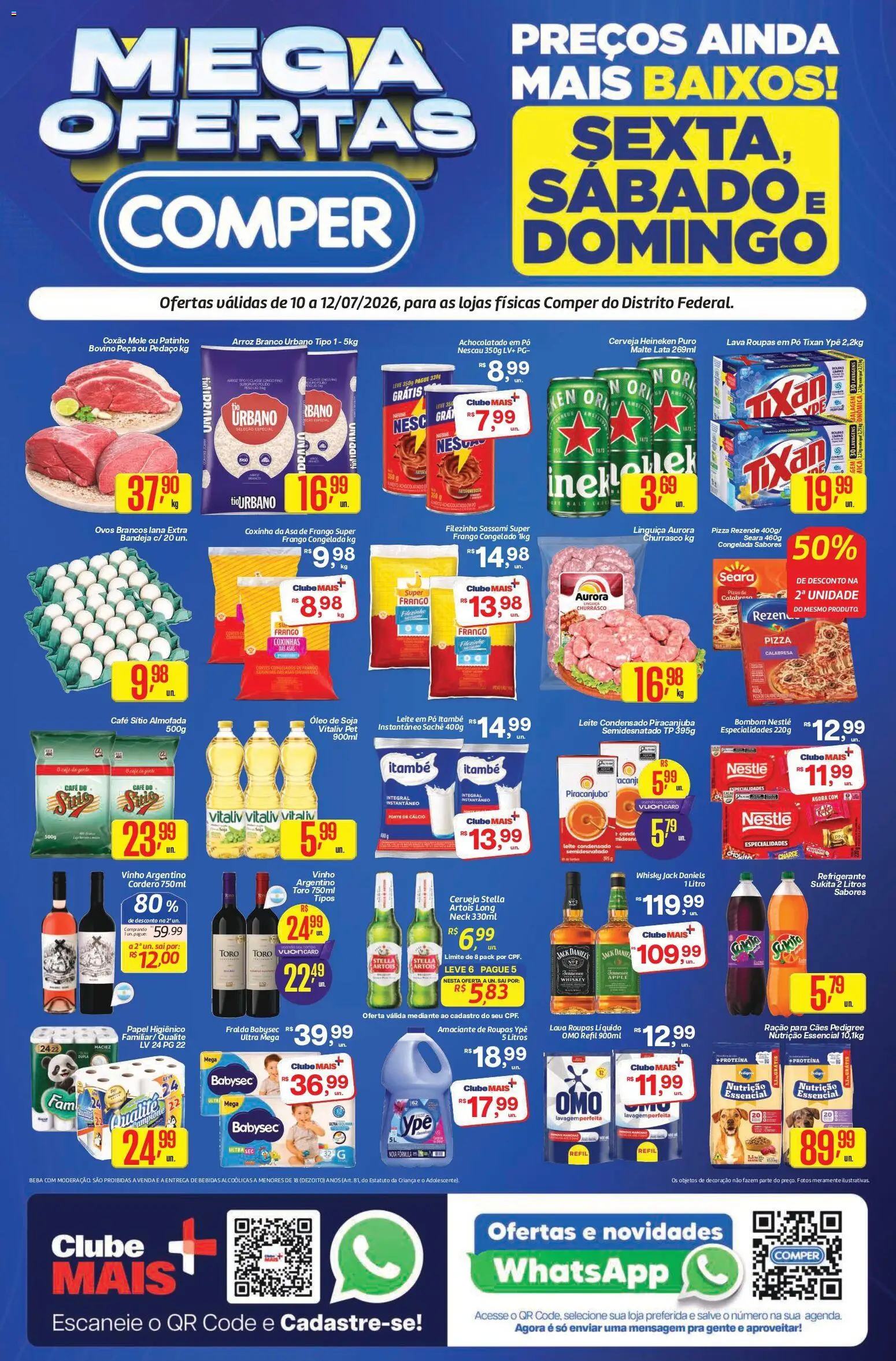 Pré-Visualização do folheto "Comper - Ofertas da semana" da loja Comper válido a partir de 10/07/2026
