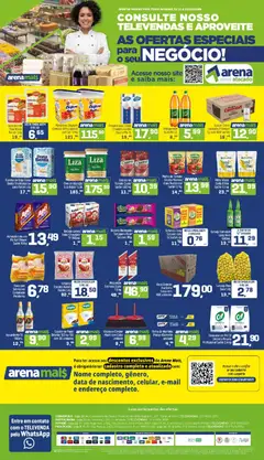 Pré-Visualização do folheto "Arena Atacado ofertas Especiais" da loja Arena Atacado válido a partir de 11/05/2026