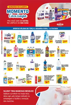 Pré-Visualização do folheto "Extra ofertas de Mercado Casa Limpa" da loja Extra válido a partir de 01/09/2026