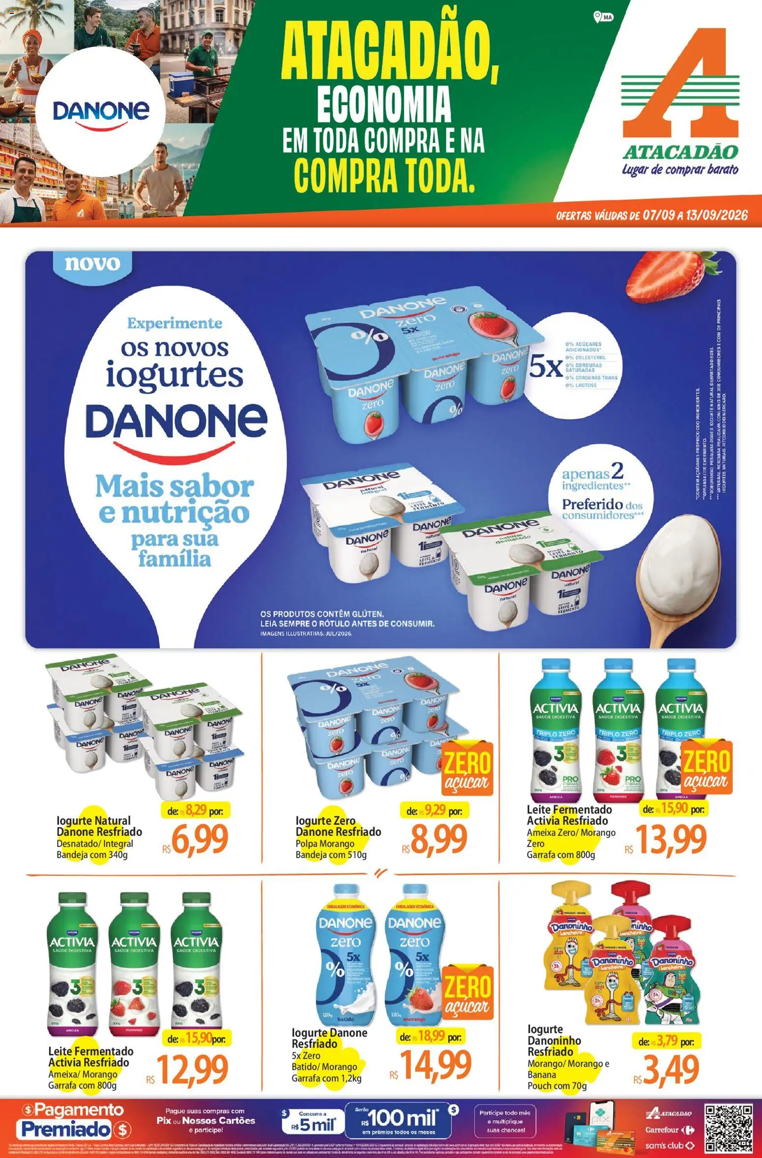 Pré-Visualização do folheto "Atacadão ofertas - MA" da loja Atacadão válido a partir de 07/09/2026