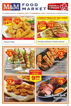 Preview of leaflet M&M Food Market weekly flyer / circulaire from shop M&M Food Market is valid from Jun 11, 2026