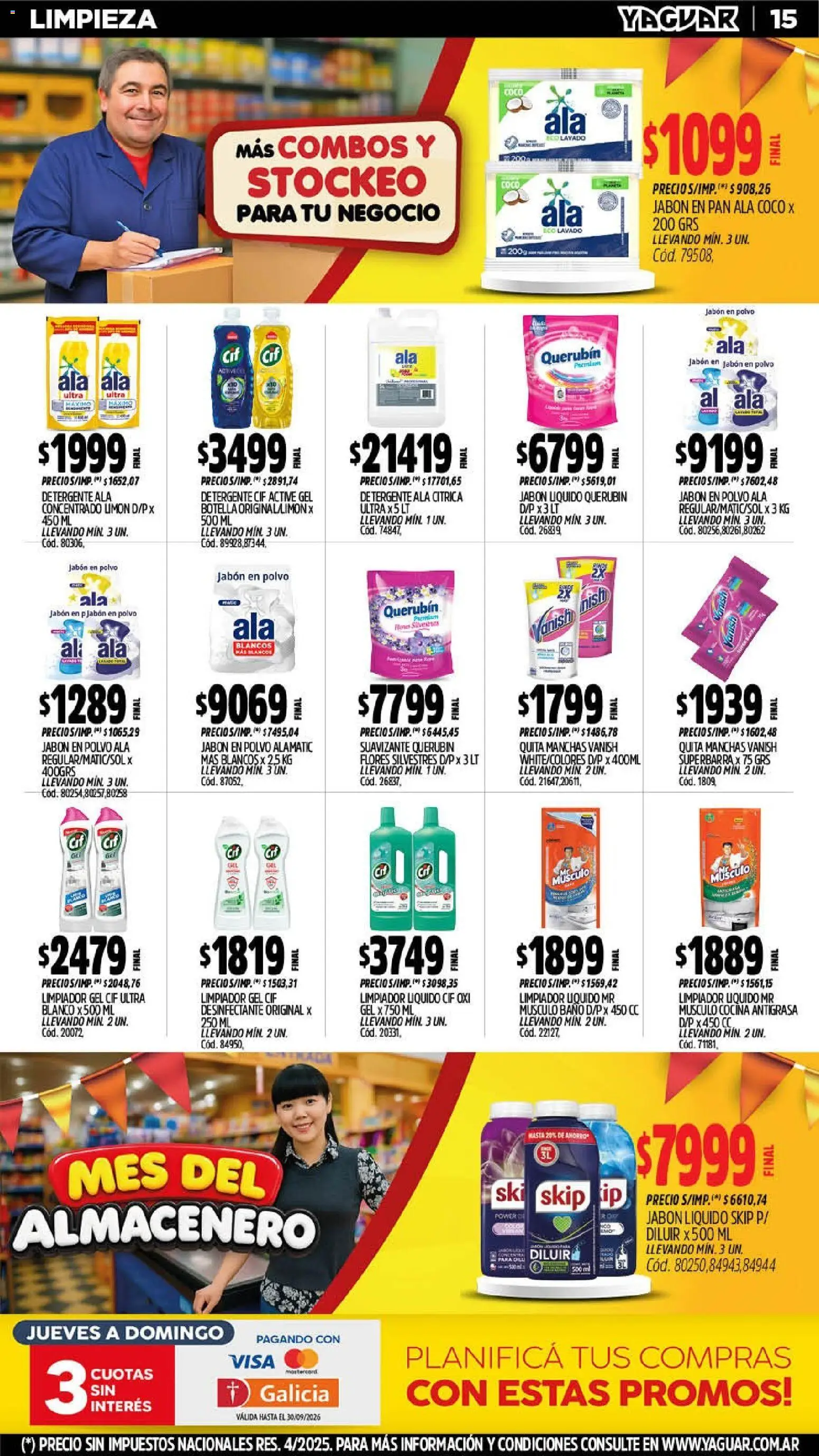 Vista previa del folleto de la tienda Yaguar válido desde el 14/09/2026 