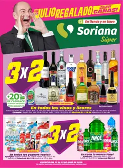 Vista previa las ofertas de la tienda Soriana - Soriana Julio Regalado Súper Nacional desde el 17/07/2026 
