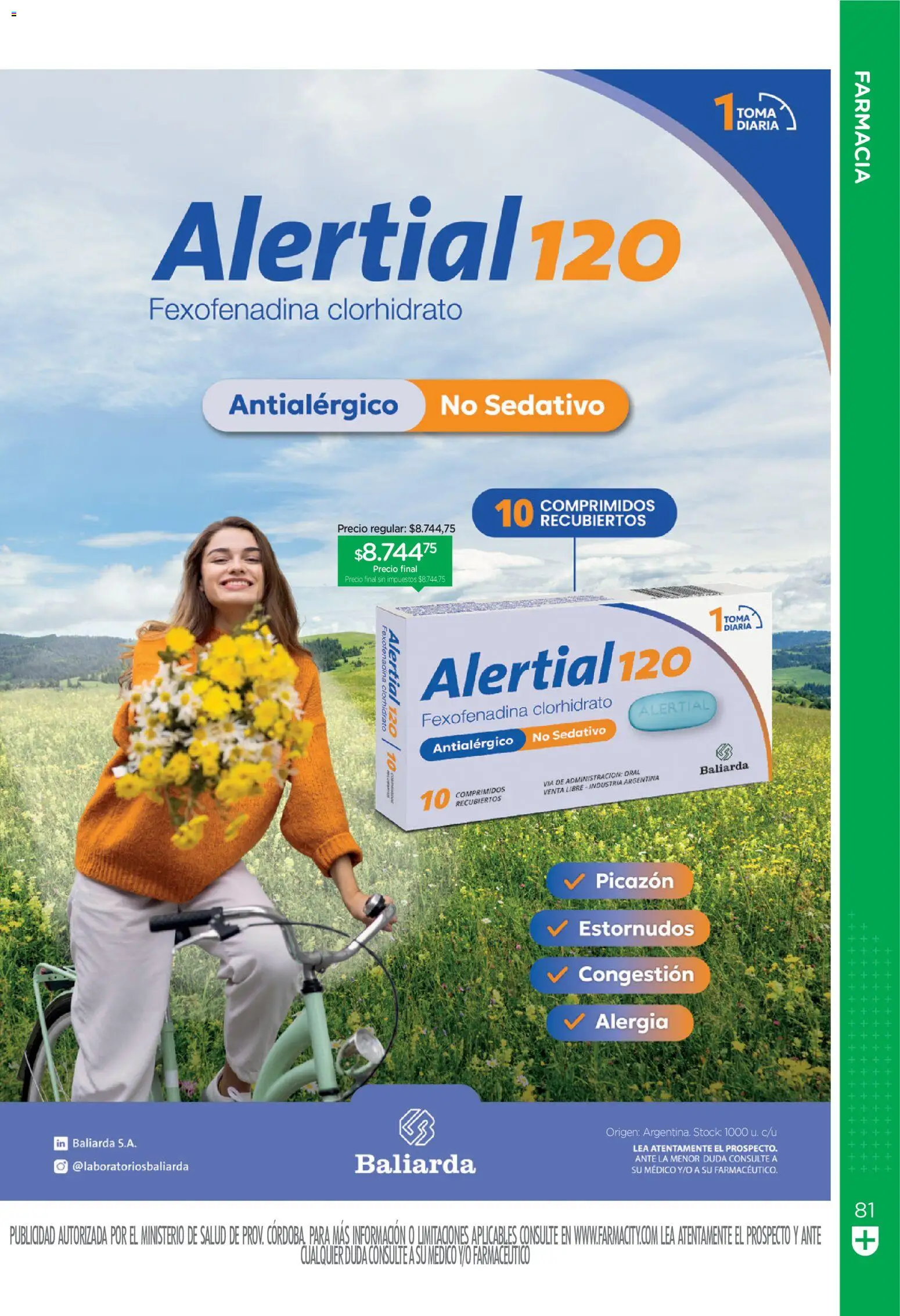 Vista previa del folleto de la tienda Farmacity válido desde el 01/09/2026 
