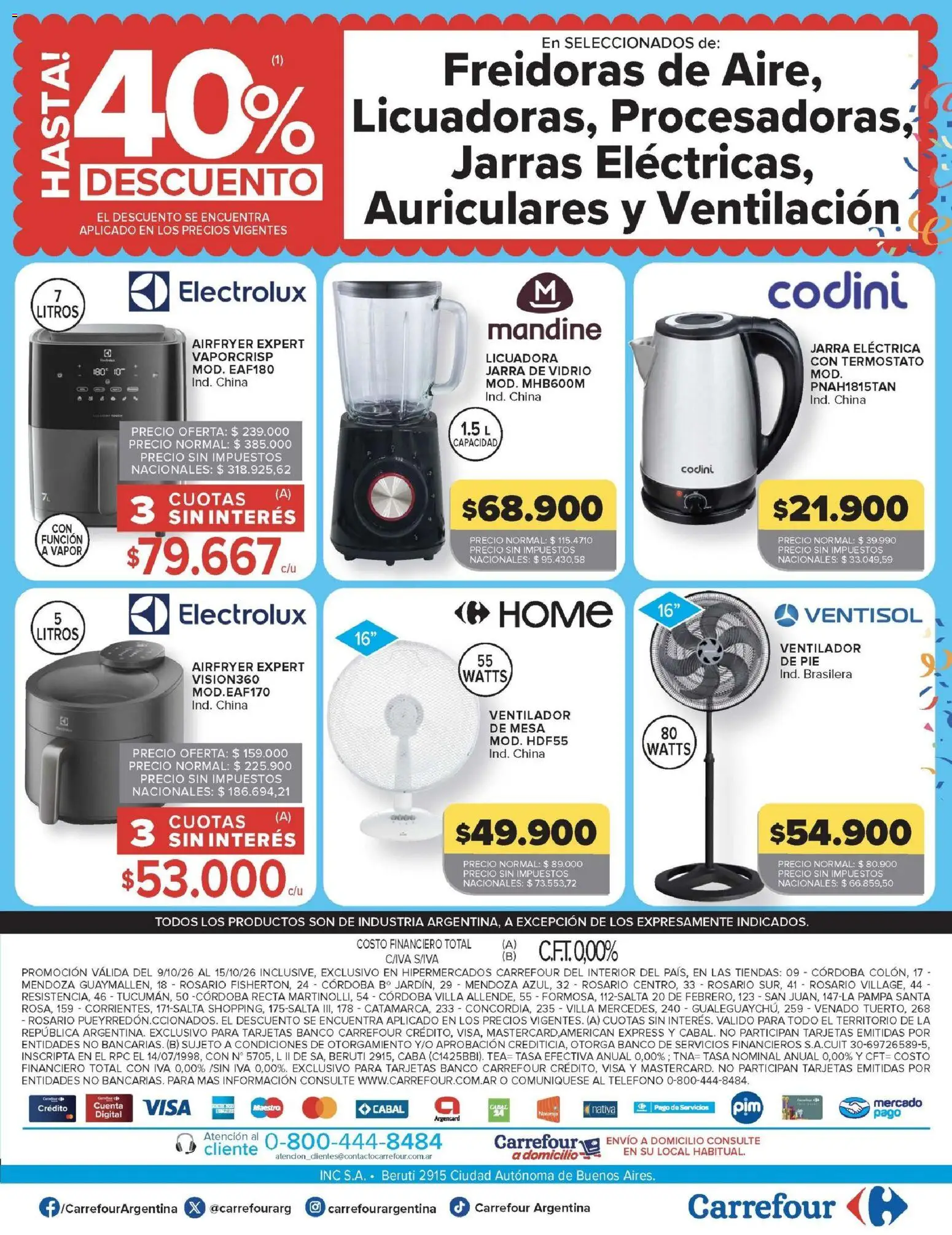Vista previa del folleto de la tienda Carrefour válido desde el 09/10/2026 