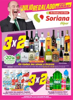 Vista previa las ofertas de la tienda Soriana - Soriana Julio Regalado Híper Nacional desde el 17/07/2026 