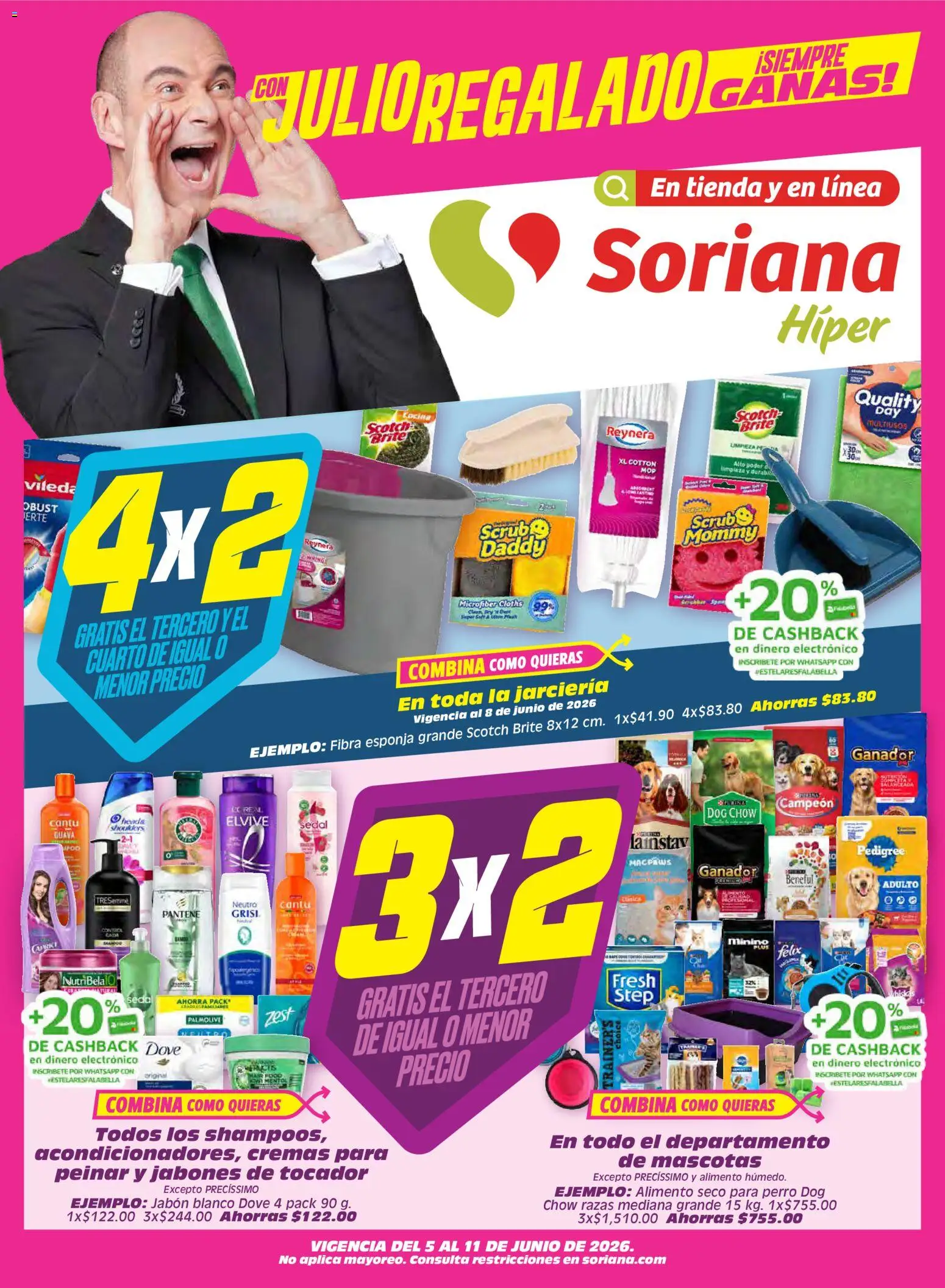 Vista previa las ofertas de la tienda Soriana - Soriana folleto desde el 05/06/2026 