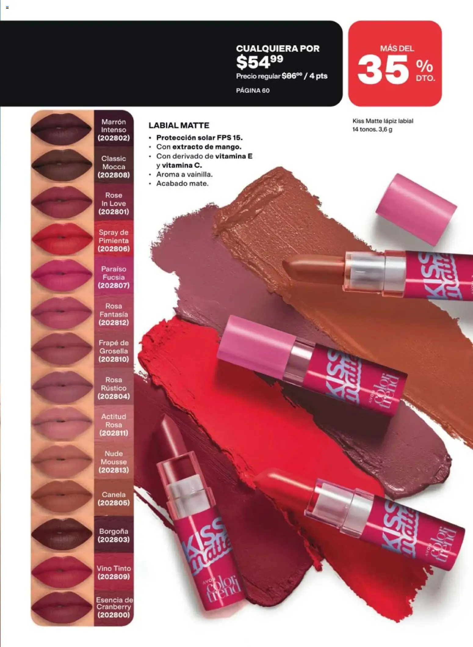 Vista previa las ofertas de la tienda AVON - AVON campaña 12 2026 desde el 31/07/2026 