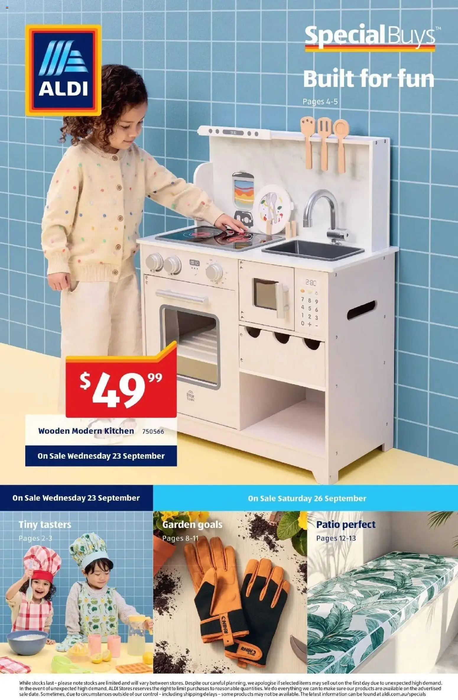Preview of catalogue ALDI Special Buys SA from shop Aldi valid 23/09/2026