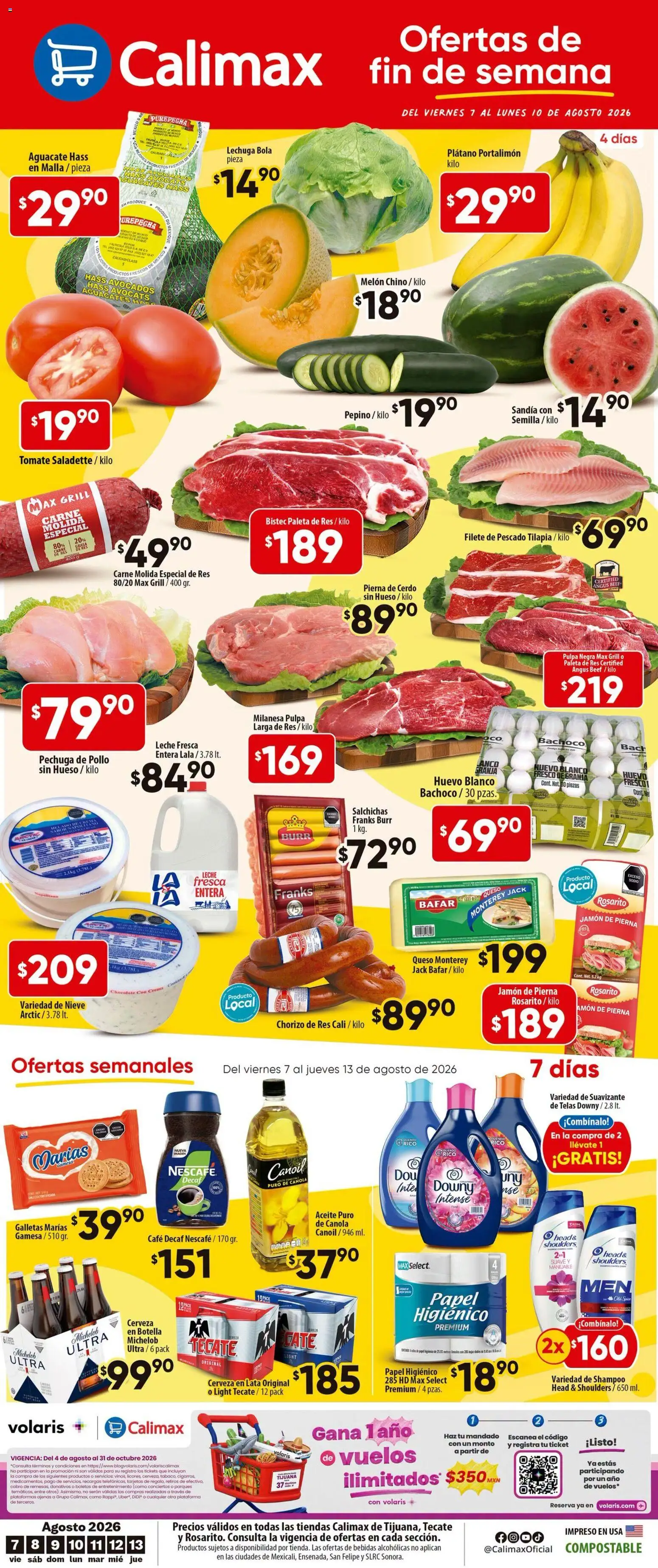 Vista previa las ofertas de la tienda Calimax - Calimax folleto desde el 07/08/2026 