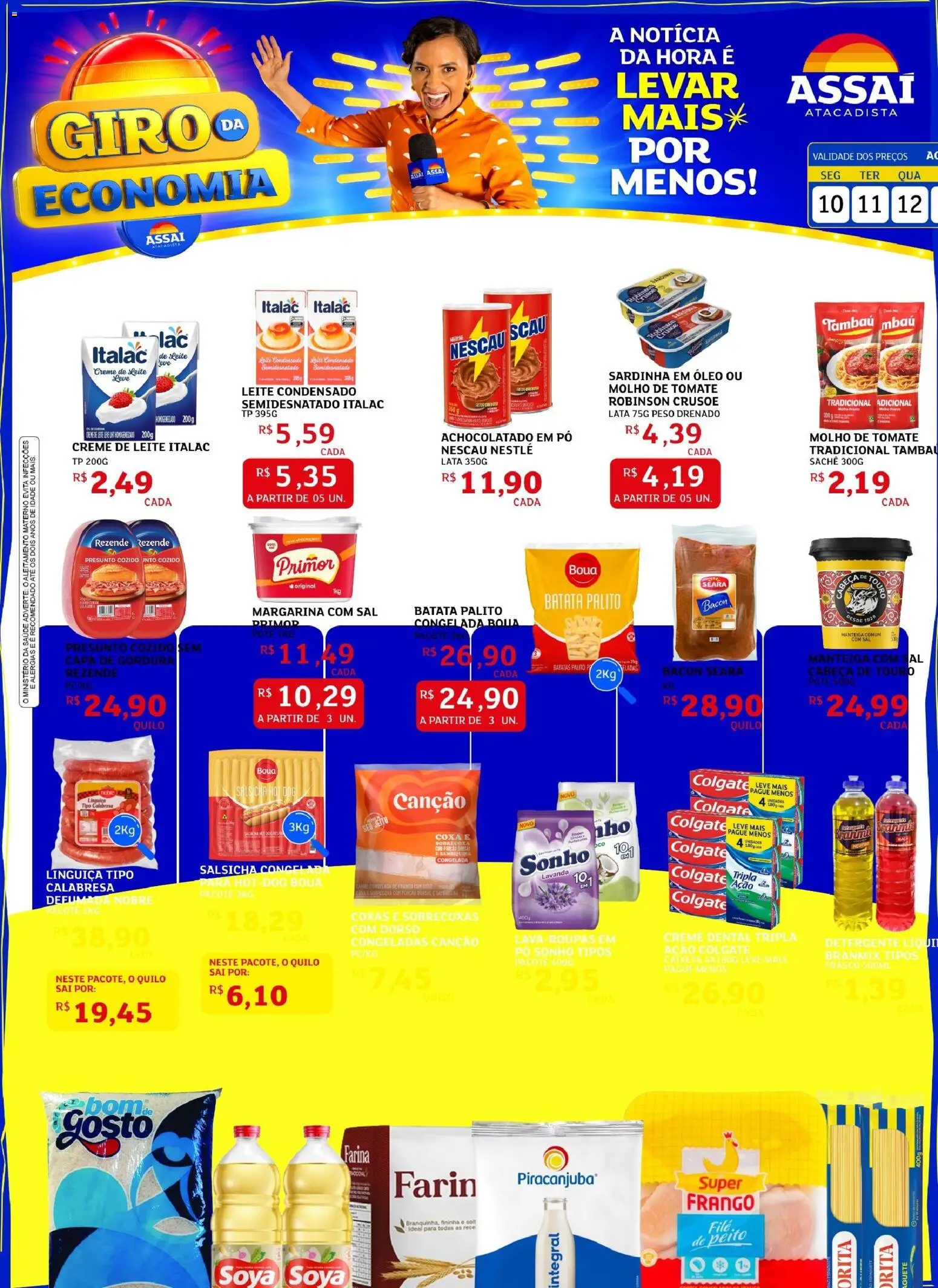 Pré-Visualização do folheto "Assaí Atacadista ofertas - PA" da loja Assaí Atacadista válido a partir de 10/08/2026