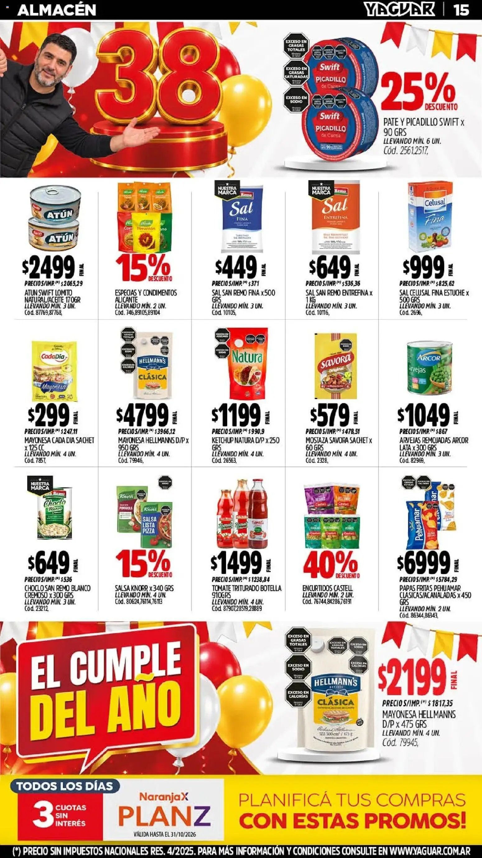 Vista previa del folleto de la tienda Yaguar válido desde el 05/10/2026 