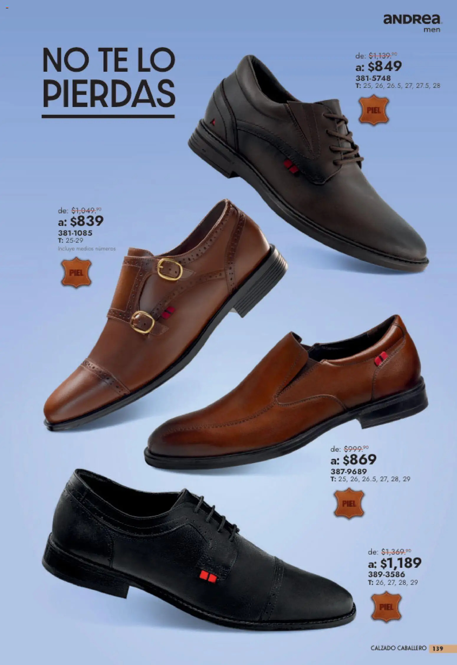Vista previa las ofertas de la tienda Andrea - Andrea catálogo Outlet desde el 26/07/2026 
