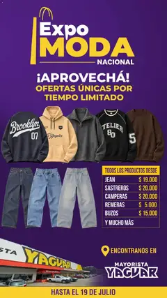 Vista previa del folleto de la tienda Yaguar válido desde el 13/07/2026 