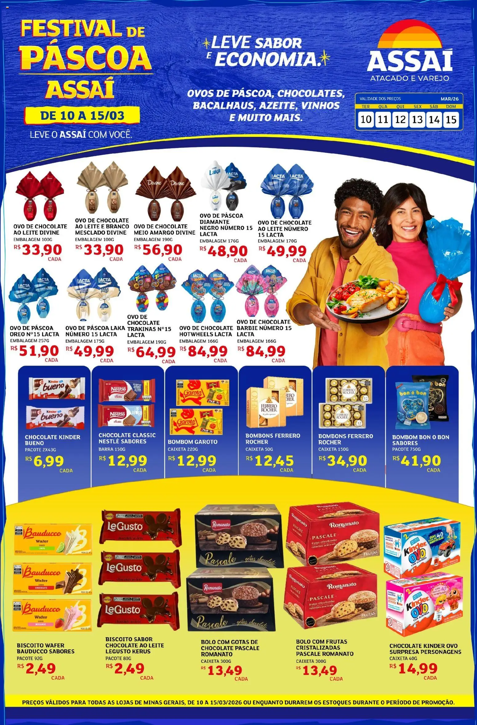 Pré-Visualização do folheto "Assaí Atacadista ofertas - MG" da loja Assaí Atacadista válido a partir de 10/03/2026