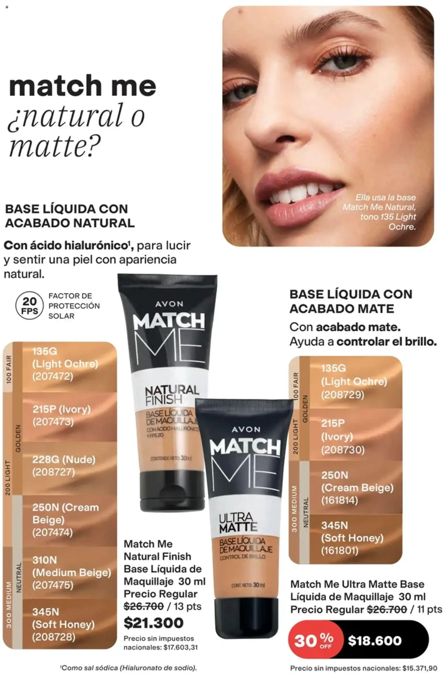 Vista previa del folleto de la tienda Avon válido desde el 01/09/2026 