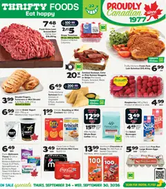 Preview of leaflet Thrifty Foods weekly flyer / circulaire from shop Thrifty Foods is valid from Sep 24, 2026