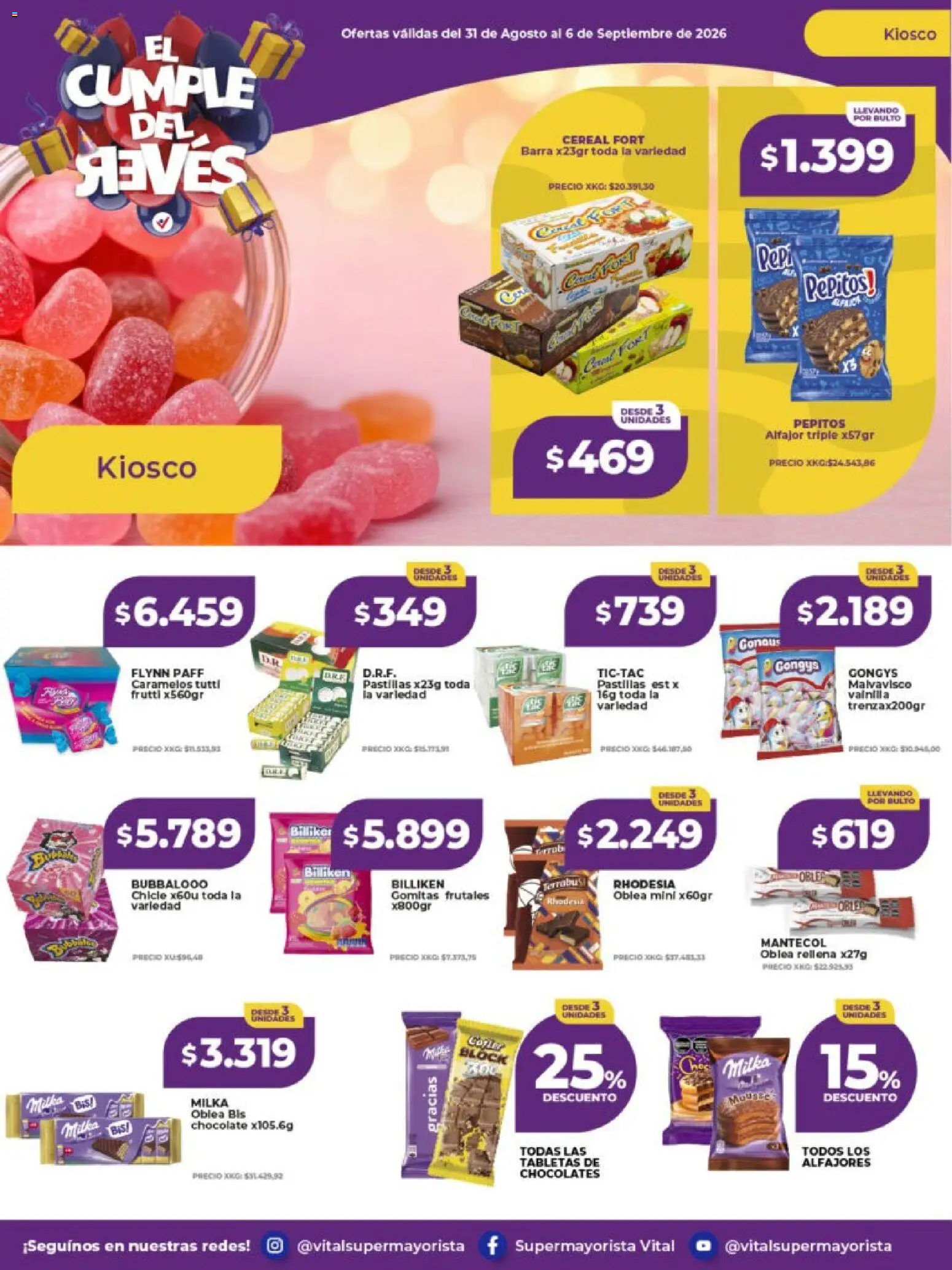 Vista previa del folleto de la tienda Vital válido desde el 31/08/2026 