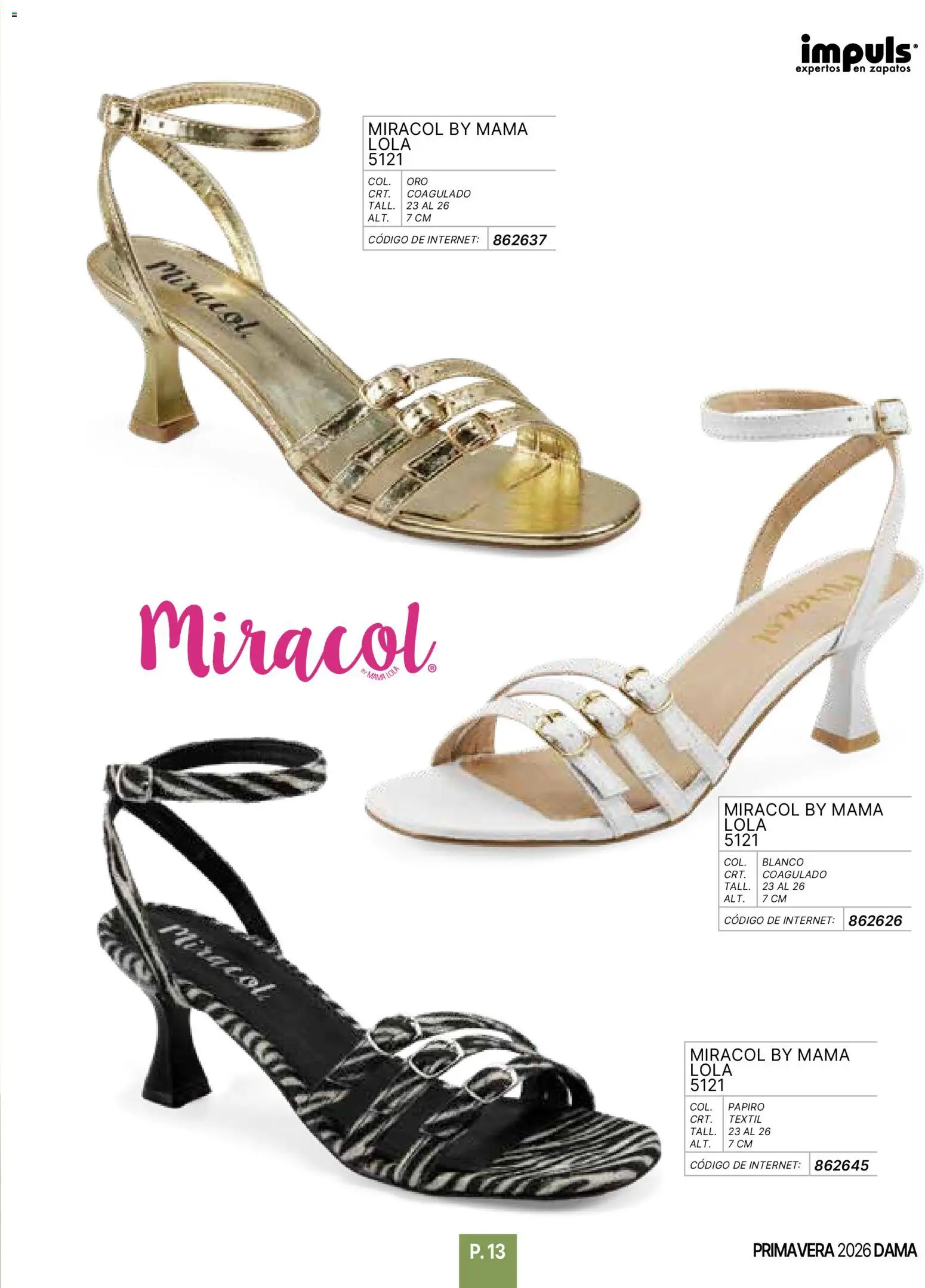 Vista previa las ofertas de la tienda Impuls - Catálogo Primavera desde el 01/01/2026 - Zapatos