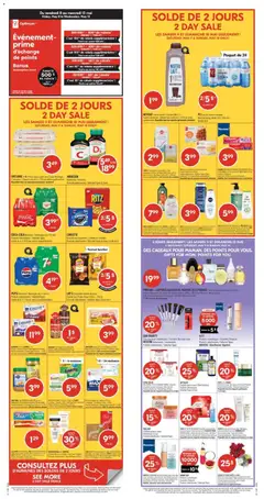 Un aperçu du dépliant Pharmaprix weekly flyer / circulaire du magasin Pharmaprix est valide à partir 8 mai 2026