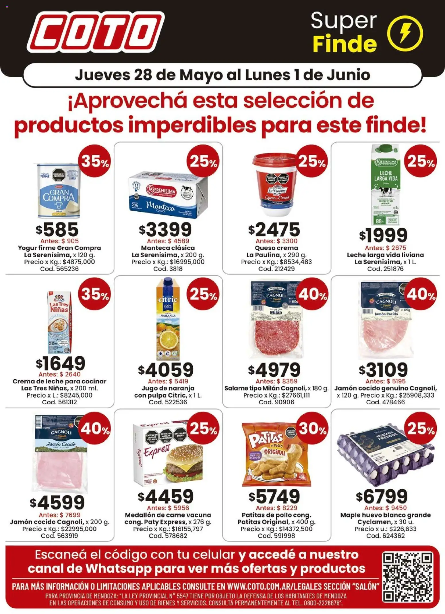 Vista previa del folleto de la tienda Coto válido desde el 28/05/2026 